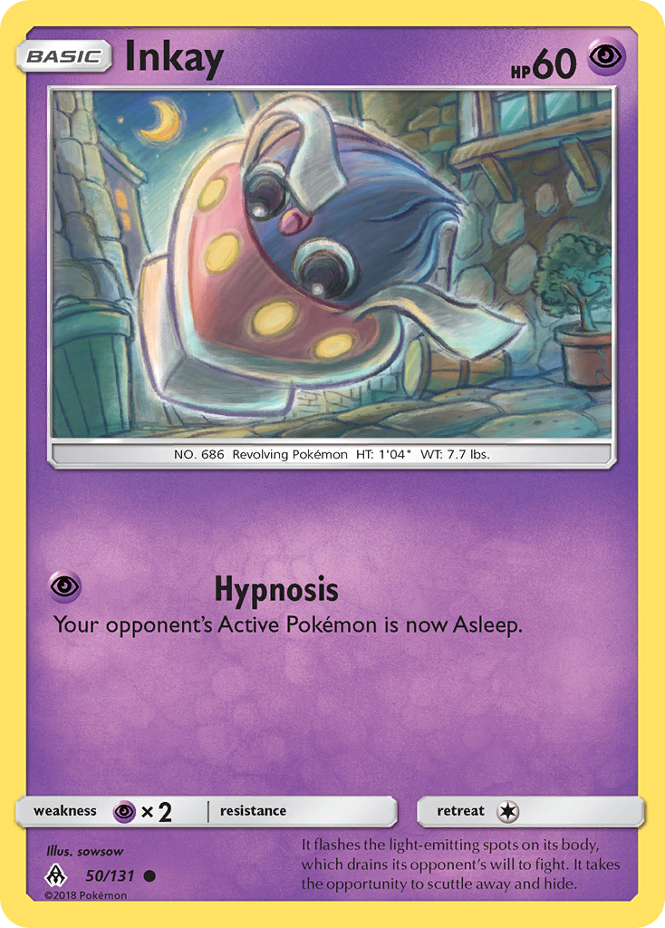 Inkay (50/131) [Sun &amp; Moon: Forbidden Light] 