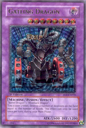 Gatling Dragon [FET-EN035] Ultimate Rare 