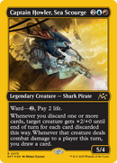 Captain Howler, Sea Scourge (First-Place Foil) [Aetherdrift] 