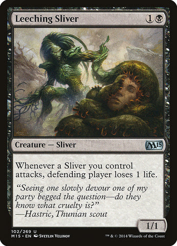 Leeching Sliver [Magic 2015] 