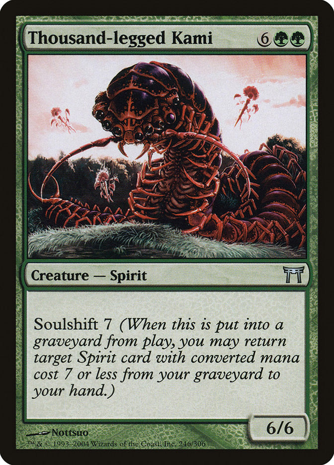 Thousand-legged Kami [Champions of Kamigawa] 