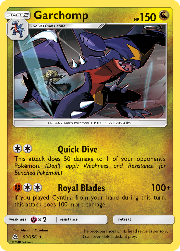Garchomp (99/156) [Sun &amp; Moon: Ultra Prism] 