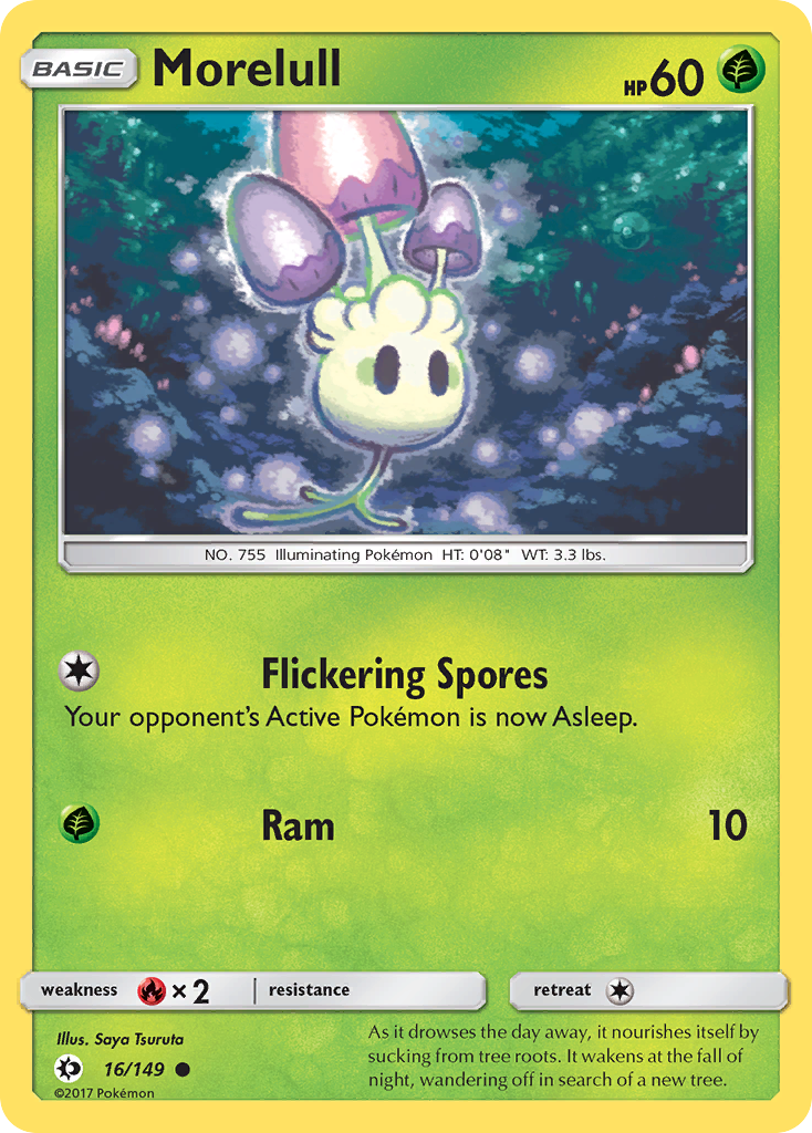 Morelull (16/149) [Sun &amp; Moon: Base Set] 