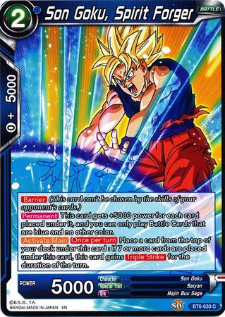 Son Goku, Spirit Forger (BT6-030) [Destroyer Kings] 
