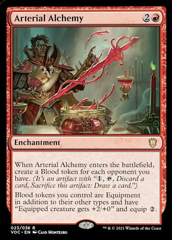 Arterial Alchemy [Innistrad: Crimson Vow Commander] 