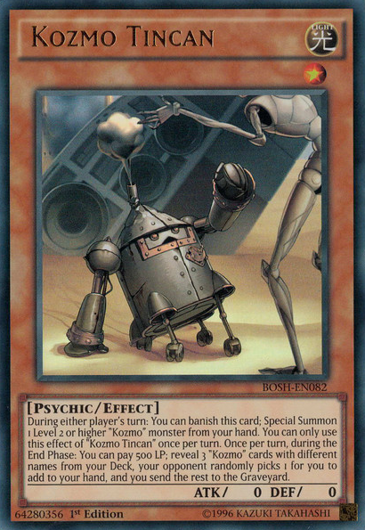 Kozmo Tincan [BOSH-EN082] Ultra Rare 