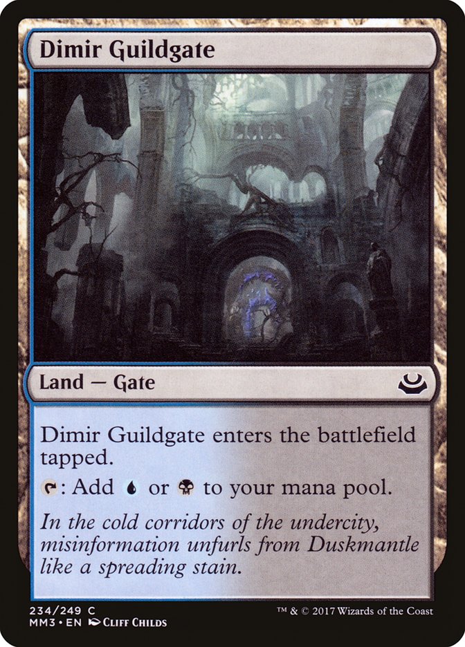 Dimir Guildgate [Modern Masters 2017] 