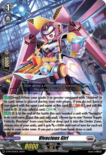 Vivacious Girl (D-PR/594EN) [D Promo Cards]