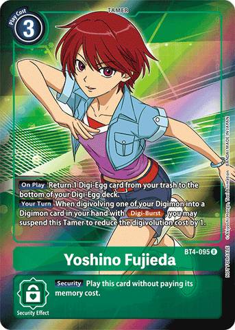 Yoshino Fujieda [BT4-095] (Buy-A-Box Promo) [Great Legend Promos] 
