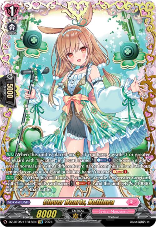 Clover Hearts, Nellinea (DZ-BT05/FFR18EN) [DZ-BT05: Omniscient Awakening]