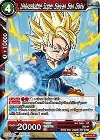 Unbreakable Super Saiyan Son Goku (SD2-03) [Cross Worlds] 