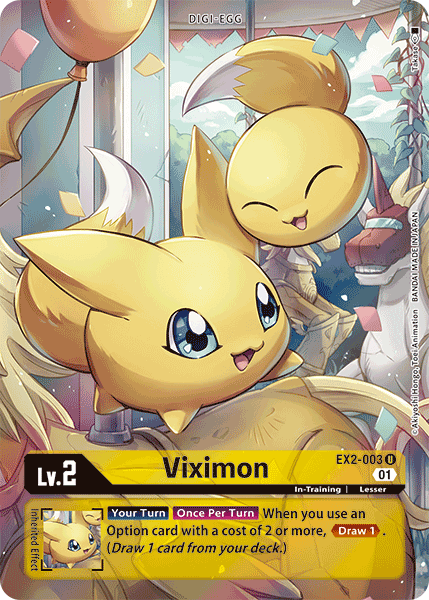 Viximon [EX2-003] (Alternate Art) [Digital Hazard] 
