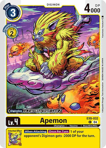 Apemon [EX8-032] [Chain of Liberation] 