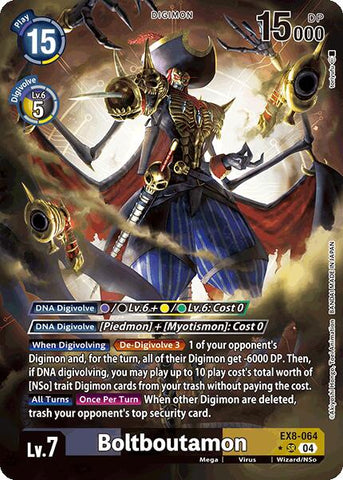 Boltboutamun [EX8-064] (Alternate Art) [Chain of Liberation] 