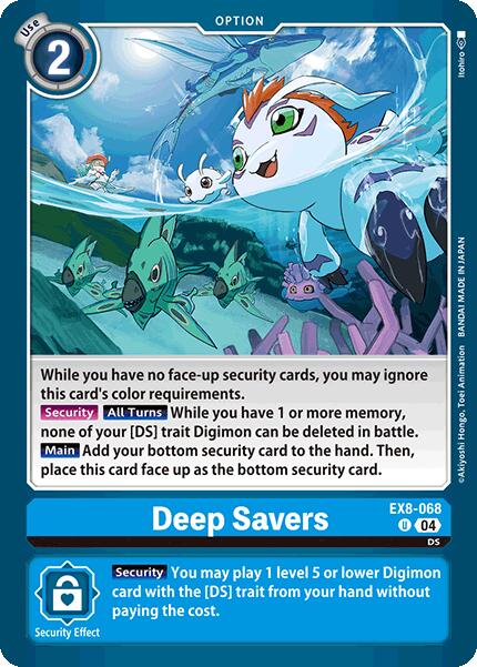 Deep Savers [EX8-068] [Chain of Liberation] 