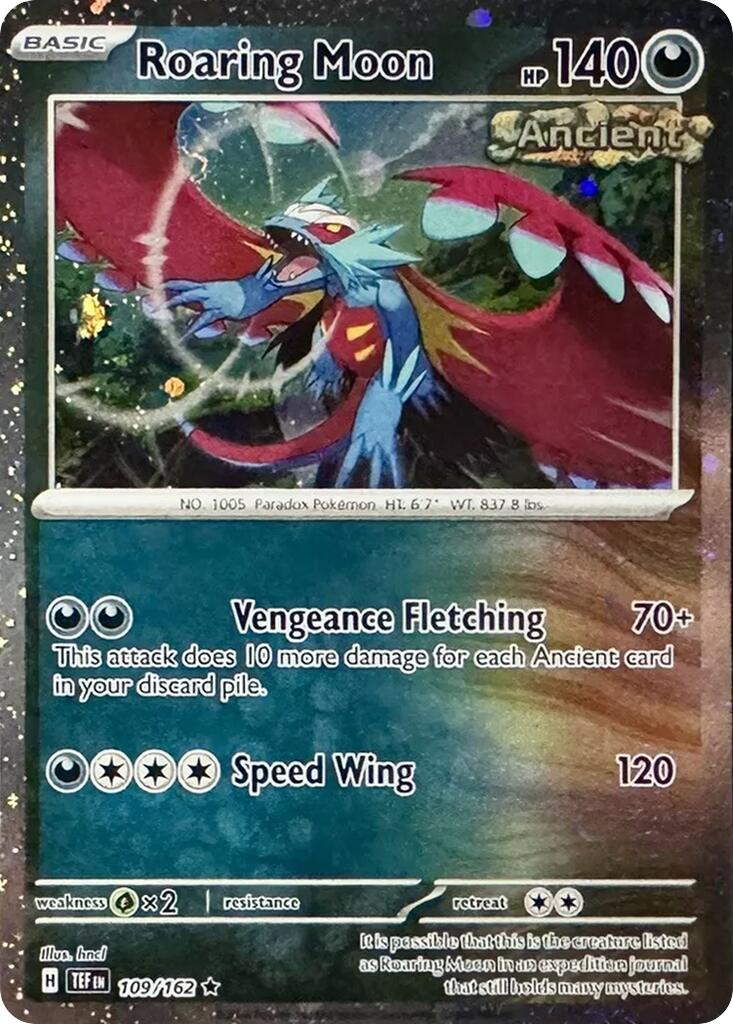 Roaring Moon (109/162) (Cosmos Holo) [Miscellaneous Cards] 