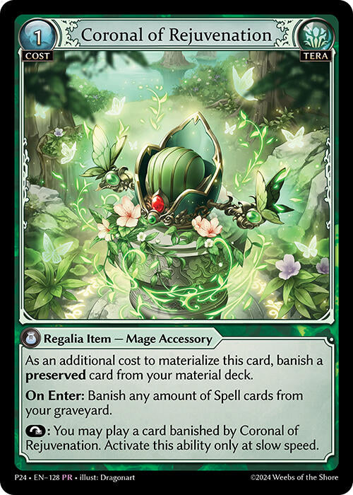 Coronal of Rejuvenation (128) [Promotional Cards] 
