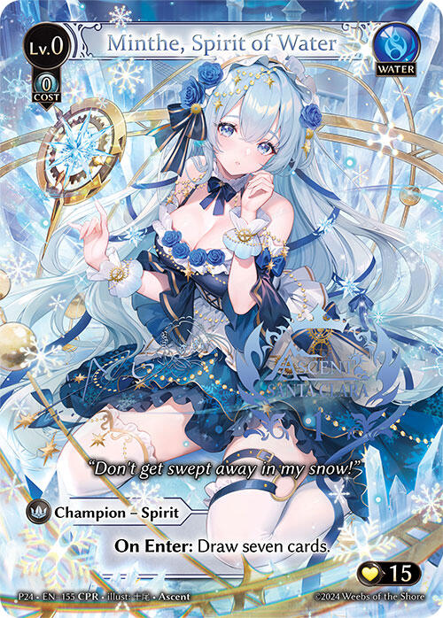 Minthe, Spirit of Water (CPR) (155) [Promotional Cards] 