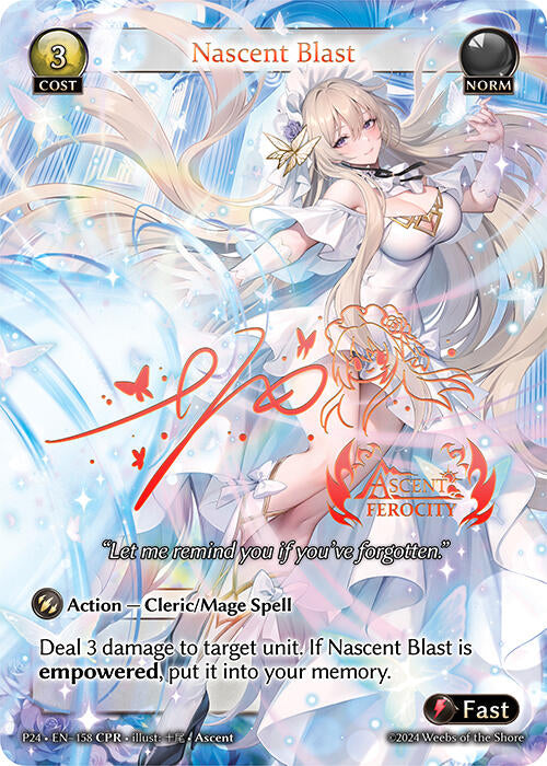 Nascent Blast (CPR) (158) [Promotional Cards] 
