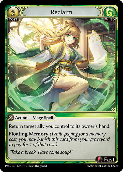 Reclaim (137) [Promotional Cards] 