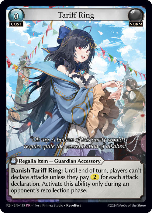 Tariff Ring (115) [Promotional Cards] 