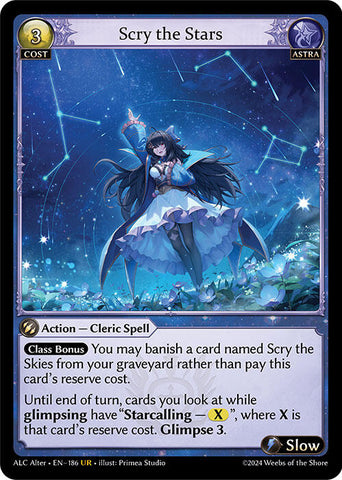 Scry the Stars (186) [Alchemical Revolution Alter Edition] 