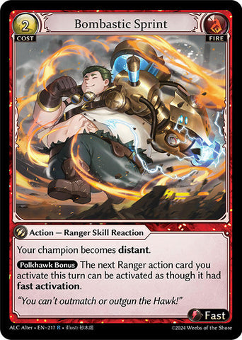 Bombastic Sprint (217) [Alchemical Revolution Alter Edition] 