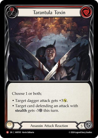 Tarantula Toxin [HNT015] (The Hunted) Rainbow Foil 