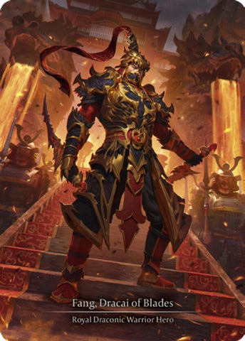 Fang, Dracai of Blades [HNT098] (The Hunted) Cold Foil 