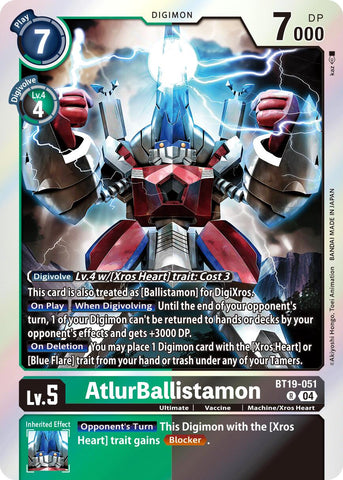 AtlurBallistamon [BT19-051] [Release Special Booster 2.0] 