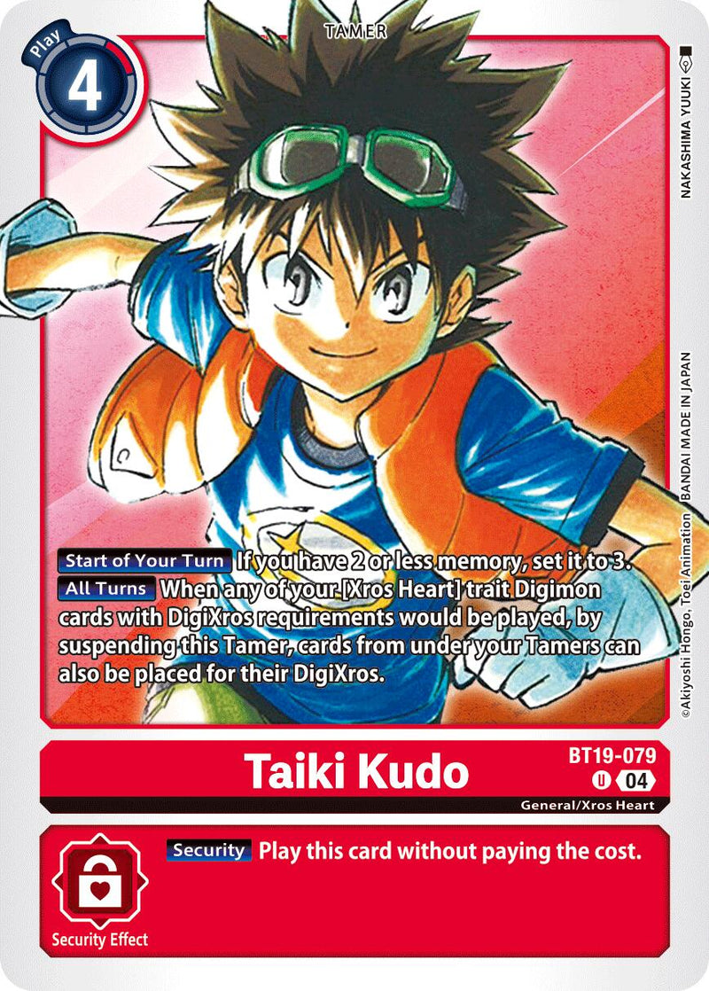 Taiki Kudo [BT19-079] [Release Special Booster 2.0]