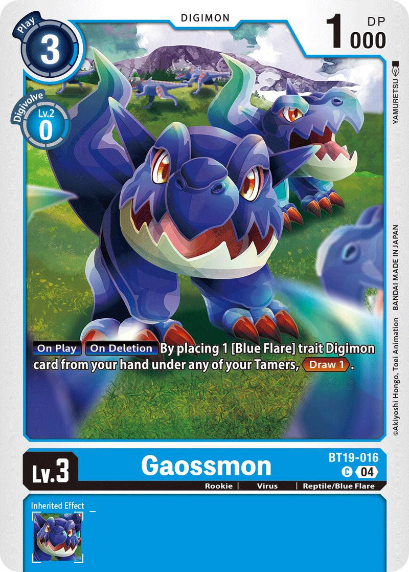 Gaossmon [BT19-016] [Release Special Booster 2.0]