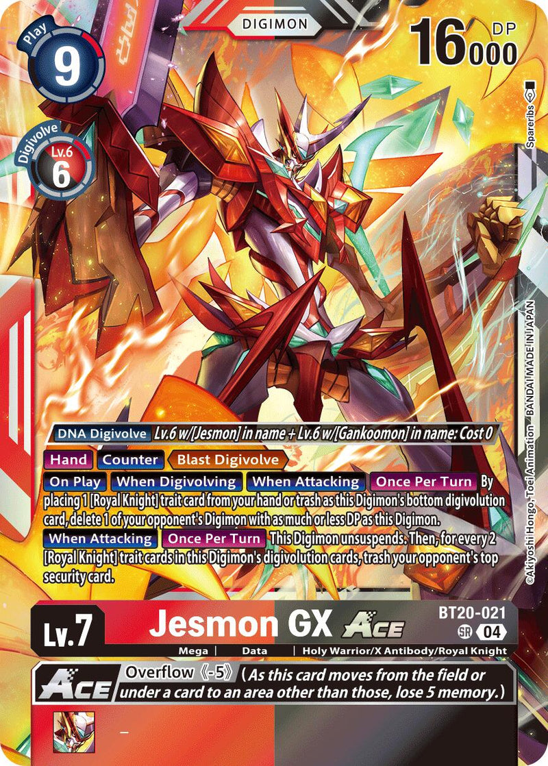 Jesmon GX ACE [BT20-021] [Release Special Booster 2.0] 