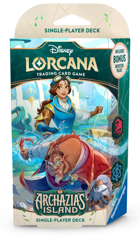Disney Lorcana: Archazia's Island - Starter Deck (Ruby/Sapphire) 