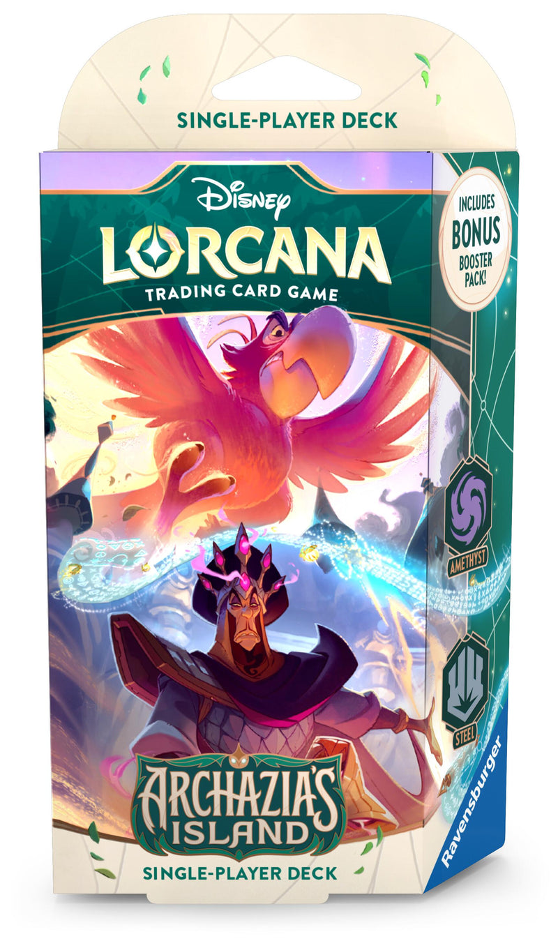 Disney Lorcana: Archazia's Island - Starter Deck (Steel/Amethyst) 