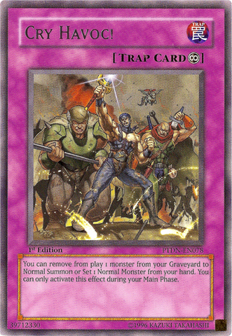 Cry Havoc! [PTDN-EN078] Rare 
