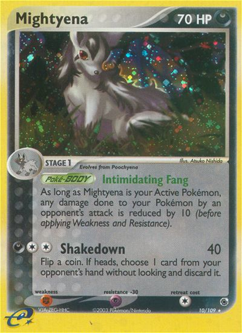 Mightyena (10/109) [EX: Ruby &amp; Sapphire] 