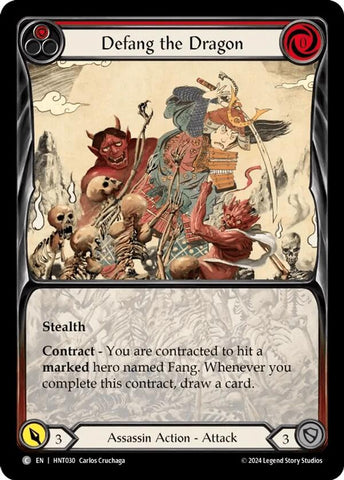 Defang the Dragon [HNT030] (The Hunted) Rainbow Foil 