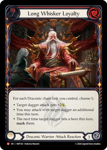 Long Whisker Loyalty [HNT102] (The Hunted) Rainbow Foil 