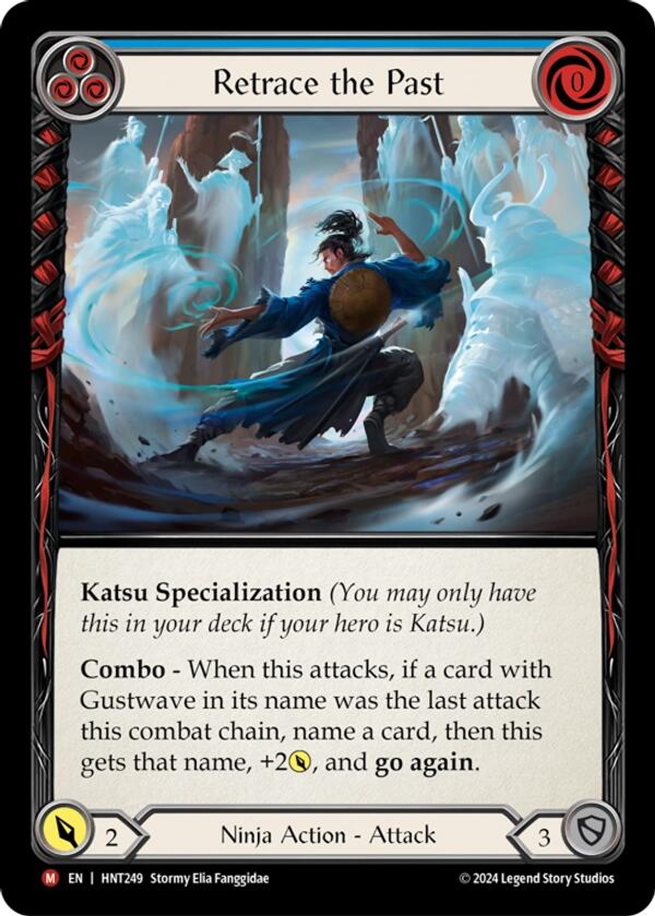 Retrace the Past [HNT249] (The Hunted) Rainbow Foil 