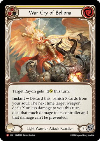 War Cry of Bellona [HNT258] (The Hunted) Rainbow Foil 