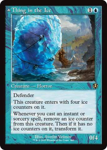 Thing in the Ice // Awoken Horror (Retro Frame) [Innistrad Remastered] 
