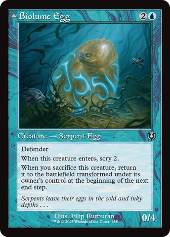 Biolume Egg // Biolume Serpent (Retro Frame) [Innistrad Remastered] 