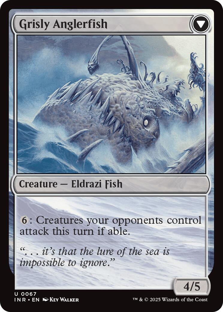 Grizzled Angler // Grisly Anglerfish [Innistrad Remastered] 