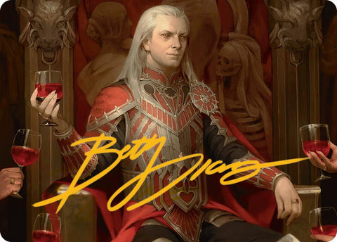 Edgar Markov Art Card (Gold-Stamped Signature) [Innistrad Remastered Art Series] 