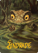 The Gitrog Monster Art Card (Gold-Stamped Signature) [Innistrad Remastered Art Series] 