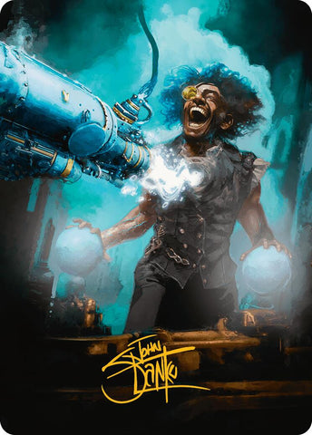 Laboratory Maniac Art Card (Gold-Stamped Signature) [Innistrad Remastered Art Series] 