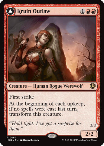 Kruin Outlaw // Terror of Kruin Pass [Innistrad Remastered] 