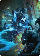 Mausoleum Wanderer Art Card (Gold-Stamped Signature) [Innistrad Remastered Art Series] 