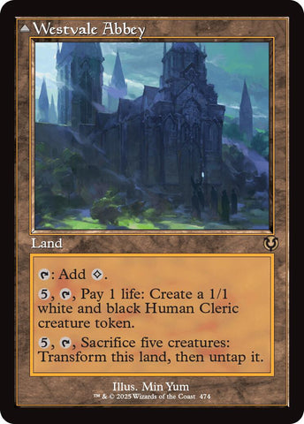 Westvale Abbey // Ormendahl, Profane Prince (Retro Frame) [Innistrad Remastered] 